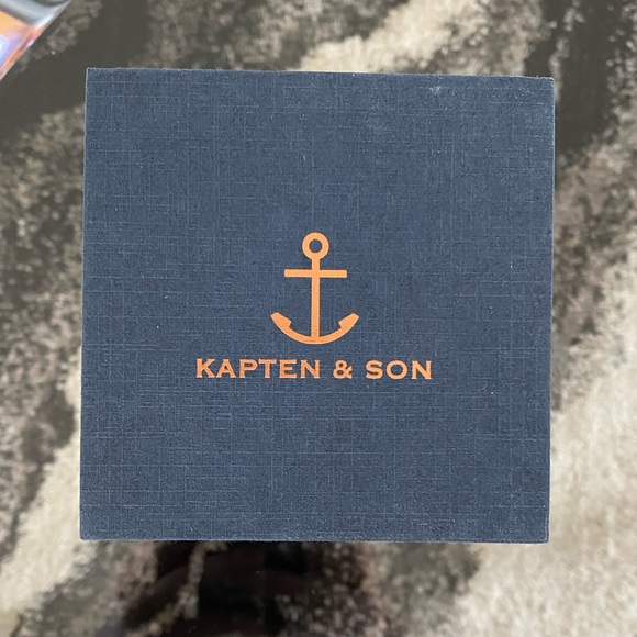 Kapten & Son Campina Silver Black Mesh Watch - Picture 2 of 4